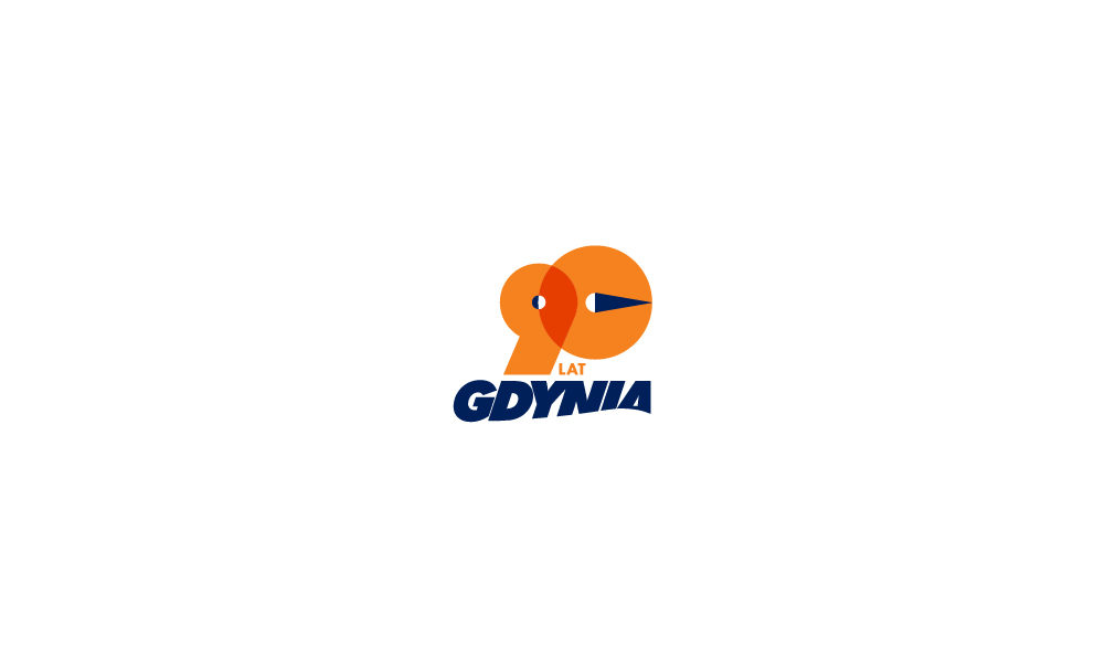 logo Gdynia 90lecie