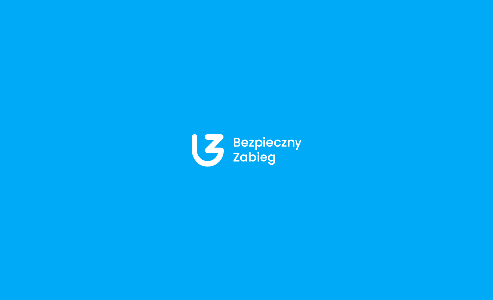 logo bezpieczny zabieg sygnet projekt