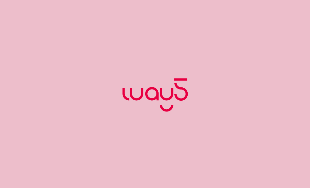 logotyp typografia way5 group