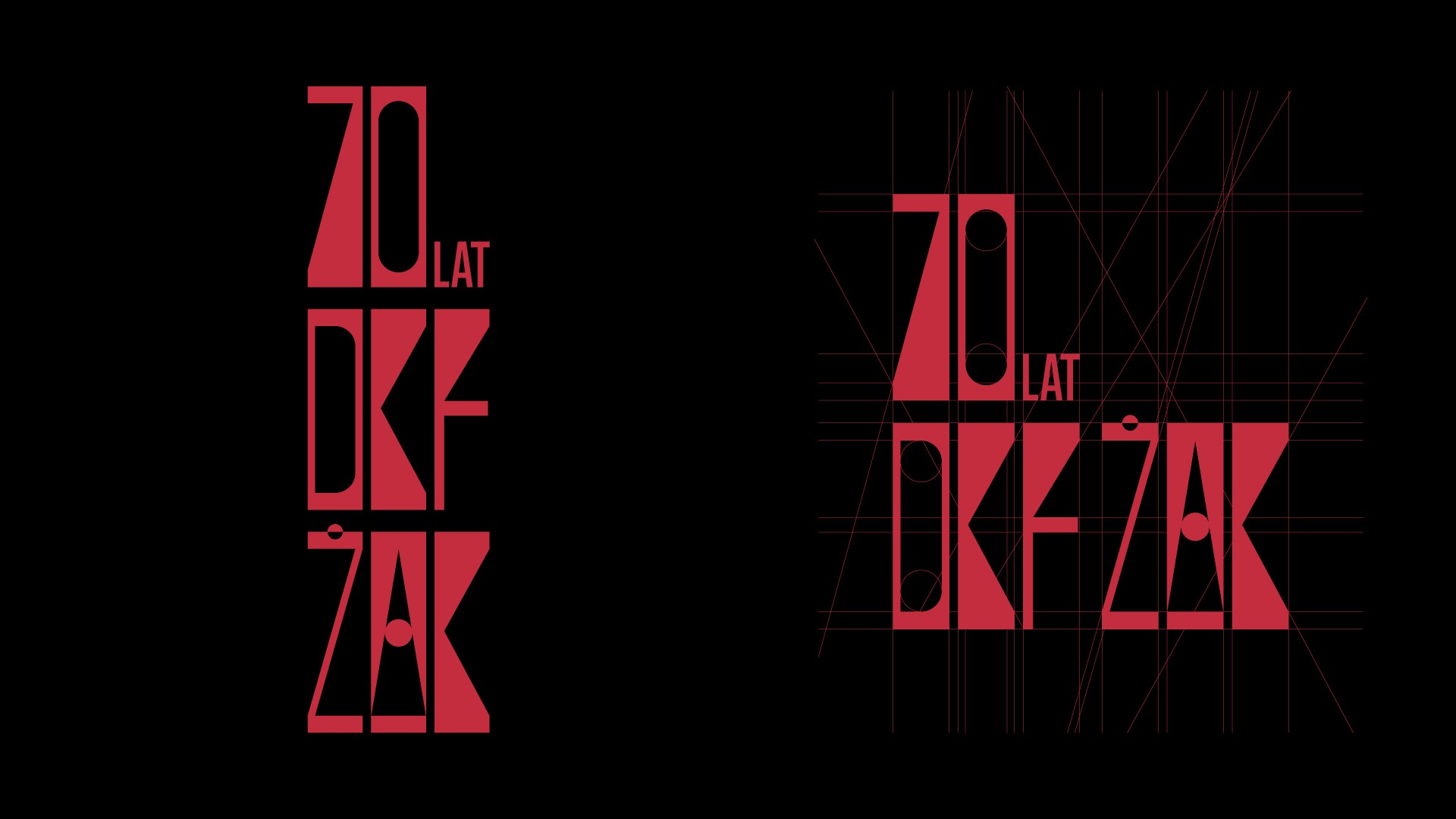 projekt znaku DKF ŻAK